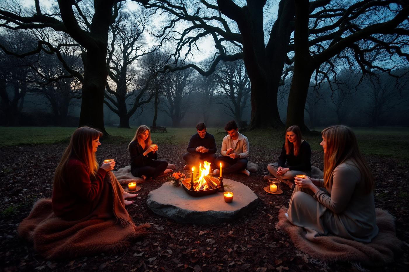 Cacao Ceremony in the Woods